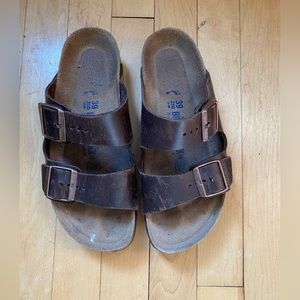 Birkenstock Arizona Leather Sandals sz 39